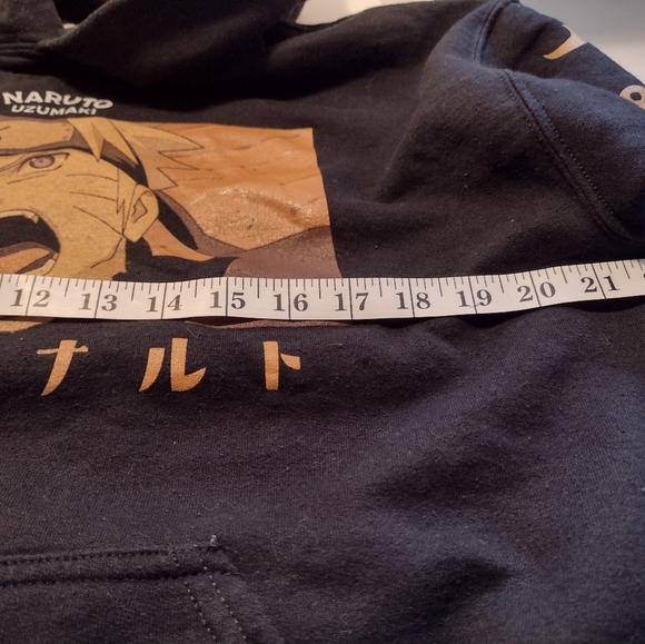 Naruto Uzumaki hoodie youth sz M - Picture 7 of 7
